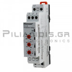 Voltage Monitoring Relay | 3-Phase | 140 -310VAC (L-N) | 1 x SPDT (5A/250V)