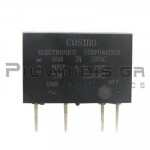 Relay Solid State Vcontr:4-32VDC Load 50-250VAC 3A Zero-Cross
