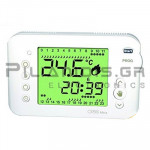 Digital Room Thermostat | Heating | +5?C έως +35?C | Wall-mounted | with Display | 2xAA | White