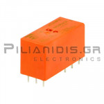 Relay 2 Coil Bistable 12VDC 16A/250VAC 240R SPDT
