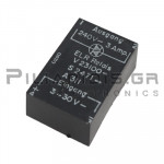 Relay Solid State | Vcontr:3-30Vdc | Load 240VAC , 3.0A | Type A3