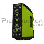 Multifunction Timing Relay | 16 Functions | 12-400VAC | 2 x Changeover Contacts (5A/250V)