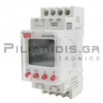 Temperature Regulator (-25℃C έως 130℃C) | 2NO | Vin: 24-240VAC/dc | with Temperature Cable