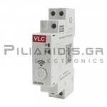 Smart Switch Rail | 48-240VAC/dc |  Wifi | 1xNO (16A/250V)