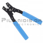 Crimping Tool | Non-Insulated | D-SUB | 0.08 έως 2.5mm (14 - 28AWG) | with Cutter | 185mm