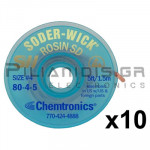 Σύρμα Αποκόλλησης 2.8mm (1.5m) Rosin 10τεμ