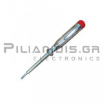 Κατσαβίδι Δοκιμαστικό (200-250VAC) Κοντό 140mm