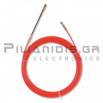 Nylon Fish Tape &Oslash;4mm | Detachable Ends | 20m | Pull: 230Kg max | Tube &Oslash;23mm max | Orange