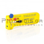 Απογυμνωτής Καλωδίων Ø0.3-1.0mm + Κόφτης έως Ø0.8mm