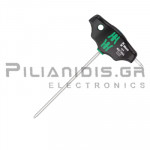 Screwdriver | 454 T-Handle | Hex Plus 2mm | 100mm(132mm)