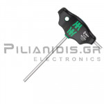 Screwdriver | 454 T-Handle | Hex Plus 4mm | 100mm(138mm)