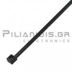 Cable Ties  140x3,5mm |  Ø35mm Max  | 100 Pieces | Black