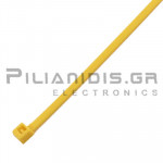 Cable Τies  200x3,5mm | Ø50mm Max  | 100 Pieces | Yellow