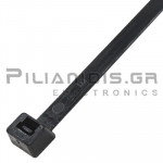 Cable Ties  365x7,5mm | Ø100mm Max  | 100 Pieces | Black