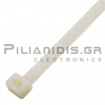 Cable Ties  540x7,5mm |  Ø158mm Max | 100 Pieces | White