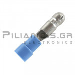 Ακροδέκτης Καλωδίου 1.5 - 2.5mm | Κυλινδρικός Αρσενικό Ø5.0mm | Μπλε