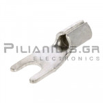 Fork Terminal  0.25 - 1.5mm | 3.0mm | Uninsulated