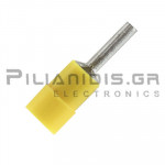 Pin Terminal 4.0 - 6.0mm | 14mm | Yellow