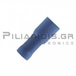 Ακροδέκτης Καλωδίου 1.5 - 2.5mm | Συρταρωτός Θηλυκό  4.8 x 0.8mm | Μονωμένο | Μπλε