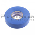 Ταινία Μονωτική PVC 19mm x 25m (Πάχος : 0.15mm) Μπλε