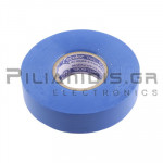 Insulating Tape PVC 19mm x 25m (Thickness : 0.15mm) Blue