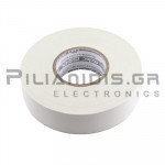 Insulating Tape PVC 19mm x 25m (Thickness : 0.15mm) White