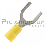 Fork Terminal 4.0 - 6.0mm | 10.0mm | Yellow