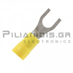 Fork Terminal 4.0 - 6.0mm | 6.0mm | Yellow