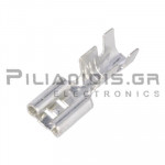 Push-On Terminal 4.0 - 6.0mm | Female 6.3 x 0.8mm | Uninsulated