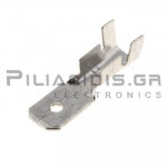 Push-On Terminal 1.5 - 2.5mm | Male 6.3 x 0.8mm | Uninsulated