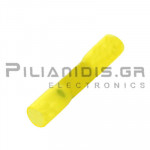 Butt Splice  4.0 - 6.0mm | Heat-Shrinkable Insulated | Yellow