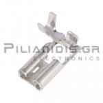 Push-On Terminal  0.5 - 1.0mm | Female 4.8 x 0.8mm | Uninsulated + Angle 90℃