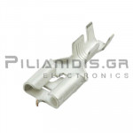 Ακροδέκτης Καλωδίου  3.0 - 6.0mm | Συρταρωτός Θηλυκό 9.5 x 1.2mm | Ορειχάλκινο