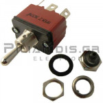 Toggle Switch Ø12,20mm ΜΟΜ-OFF-ΜΟΜ  6A/250V FASTON