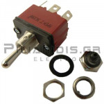 ΔΙΑΚΟΠΤΗΣ Toggle Ø12,20mm ΟN-OFF-ΟN  6A/250V FASTON