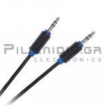 Cable 3.5mm Stereo Male - 3.5mm Stereo Male  1.8m