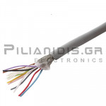 Superflex Cable TRONIC (C) PUR  5x2x0.25mm (Ø7.7mm) Grey