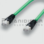 Καλώδιο Profinet RJ45 Αρσενικό (Ευθεία) σε RJ45 Αρσενικό (Ευθεία) | 0.3m | Cat.5e | PUR