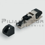 Βιομηχανικό Βύσμα RJ45 | 8P | Ίσιο | Cat.6A | T568B | AWG27-22 | Profinet,SERCOS3,Ethercat,Ethernet