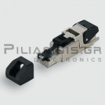 Βιομηχανικό Βύσμα RJ45 | 8P | Ίσιο | Cat.6A | T568A | AWG27-22 | Profinet,SERCOS3,Ethercat,Ethernet