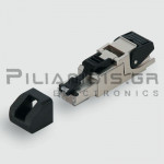 Industrial Connector RJ45 | 8P | Straight | Cat.6A | T568B | AWG24-22 | Profinet,SERCOS3,Ethercat,Ethernet