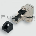Industrial Connector RJ45 | 8P | Angle | Cat.6A | T568B | AWG24-22 | Profinet,SERCOS3,Ethercat,Ethernet