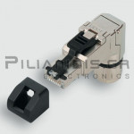 Βιομηχανικό Βύσμα RJ45 | 8P | Γωνία | Cat.6A | T568B | AWG24-22 | Profinet,SERCOS3,Ethercat,Ethernet