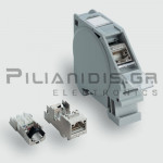 MDT-RJ45 F 8pol. Cat.6A TIA 568A