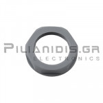 Nut, polyamide grey , PG13.5