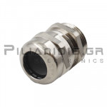 Cable Gland Brass Nickel-Plated | PG16 | Cable Ø8-14mm | IP68