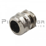 Cable Gland Brass Nickel-Plated | M25 | Cable Ø11-18mm | IP68
