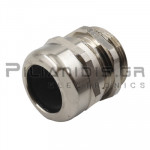 Cable Gland Brass Nickel-Plated | M32 | Cable Ø15-21mm | IP68