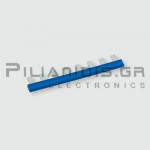 Insulated Jumper | LOCC-Box | 8Pin | DC 6A | 63x3.3x12mm (Pins: 8.2mm) | Blue