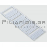 Labelling plates |  LOCC-Box | 12 x 6mm | White
